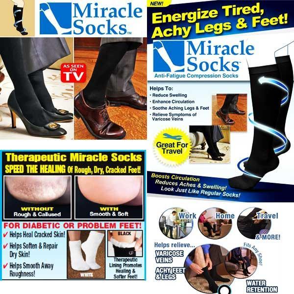 TBI MIRACLE SOCK - KAOS KAKI PIJAT As Seen On TV