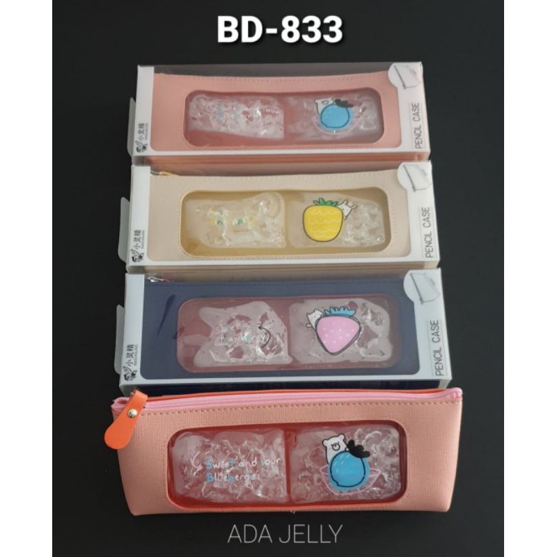 

tempat pensil sleting xiaolingjing jely