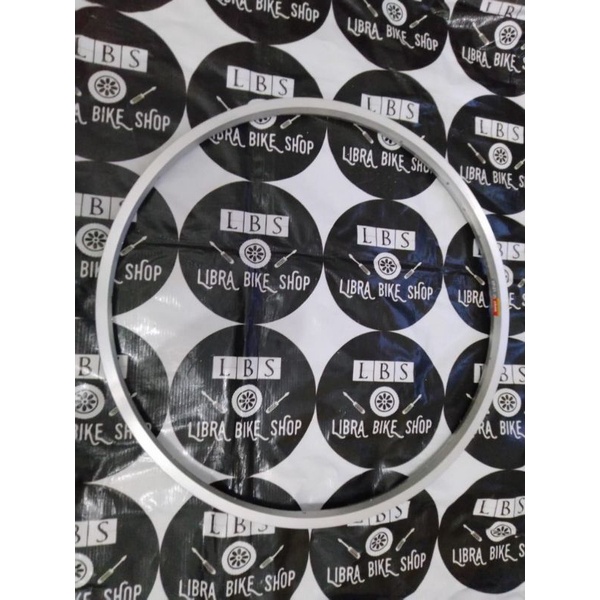 SATU PASANG RIMS ARAYA VP21 VP-21 MTB 24 36H SILVER l RIM VELG