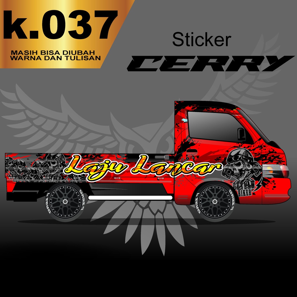 Decal Sticker mobil New Carry Pick Up 2020 Fullbody Stiker Dekal Carry k.037