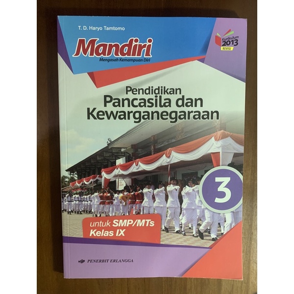Buku Mandiri PKN Erlangga kelas 9