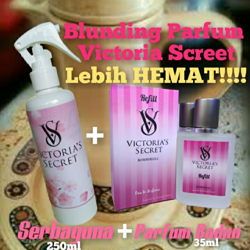 BLUNDING PAKET HEMAT!!! Parfum Victoria Screet Bhomshel