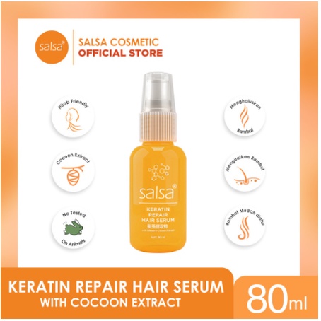 SALSA Hair Serum - Spray Perawatan Rambut Keratin & Growth Treatment-1