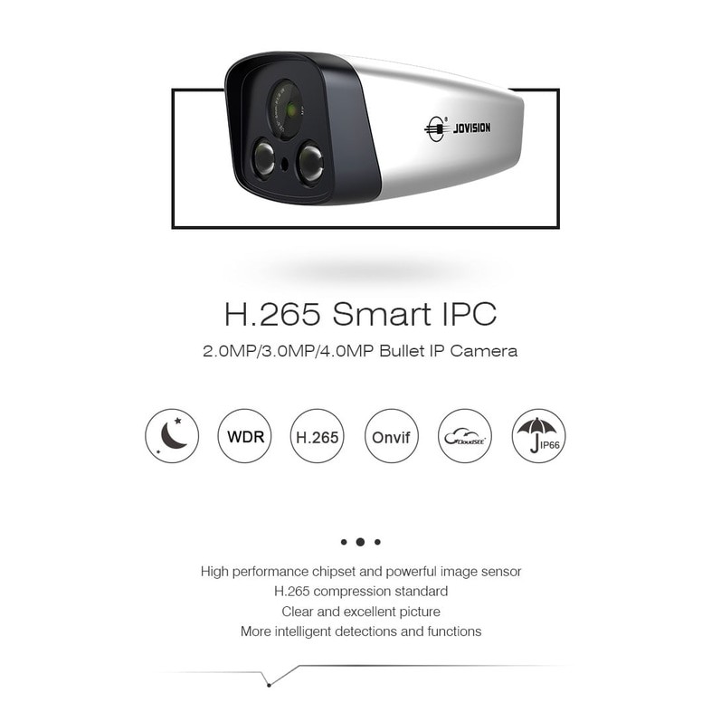 JOVISION IP CAMERA H-265 OUTDOOR 1080P/2MP TIPE JVS-H2-21 RESMI