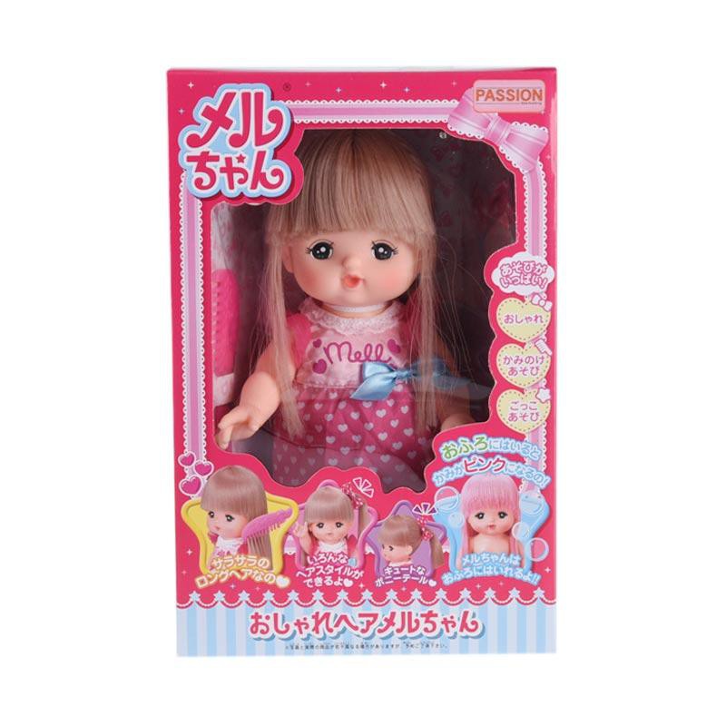 Mainan Anak Perempuan Mell Chan Long Hair Mell Doll