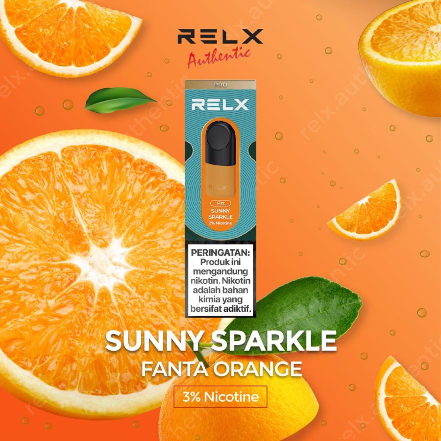 RELX POD PRO SUNNY SPARKLE - ORANGE SODA