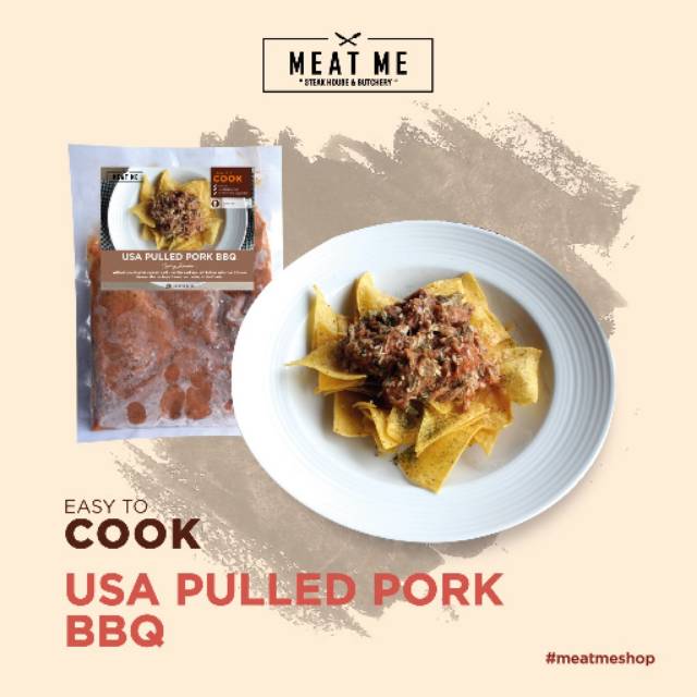 

MEAT ME Frozen Food - USA Pulled Pork BBQ | READY TO COOK