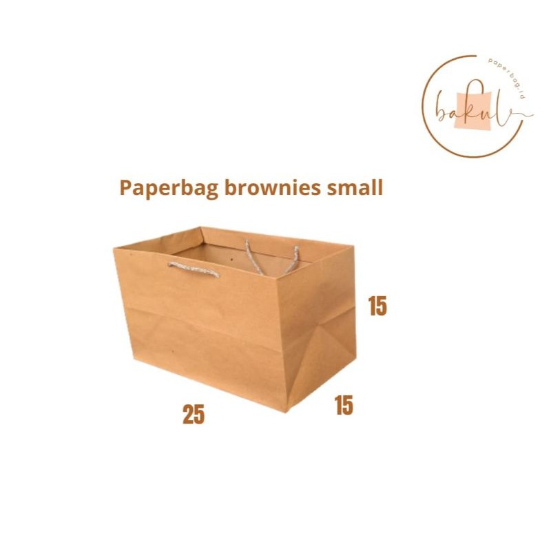 

PAPERBAG COKLAT 25X15 TAS BOLU (PEMBELIAN MIN 12 PCS)