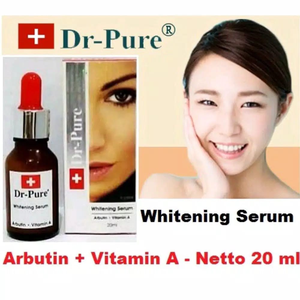 DR PURE SERUM WHITENING 20 ML ~ ORIGINAL BPOM 100%