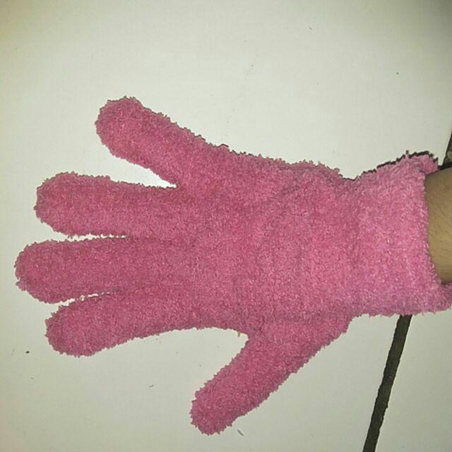 Sarung Tangan Polos Cewek Woll Handuk / Sarung Tangan Motor Cewek
