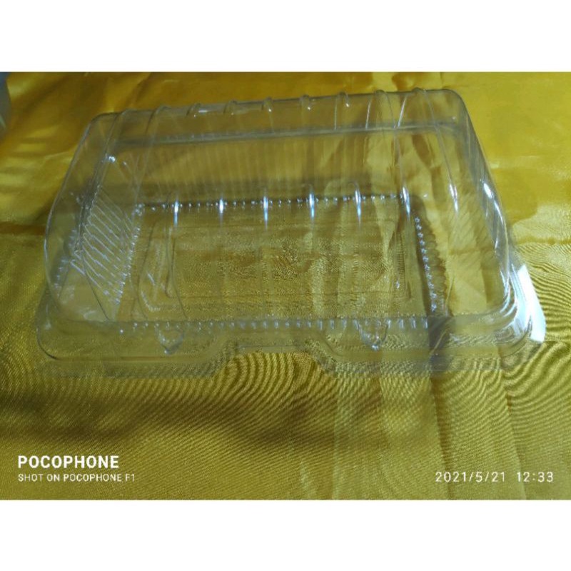 (10pcs) Mika Bolu Gulung Roll Cake Bening BG 135 (15 cm)