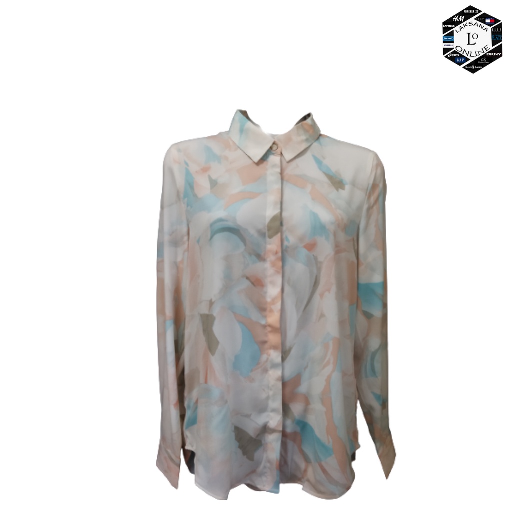 KEMEJA FORMAL WANITA MOTIF ABSTRAK BY ROEP*