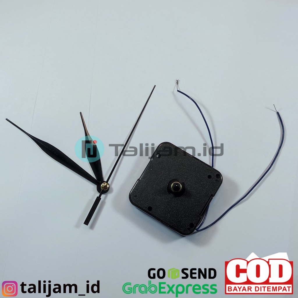 Mesin Jam Dinding 12888 Kabel Kualitas Original Awet