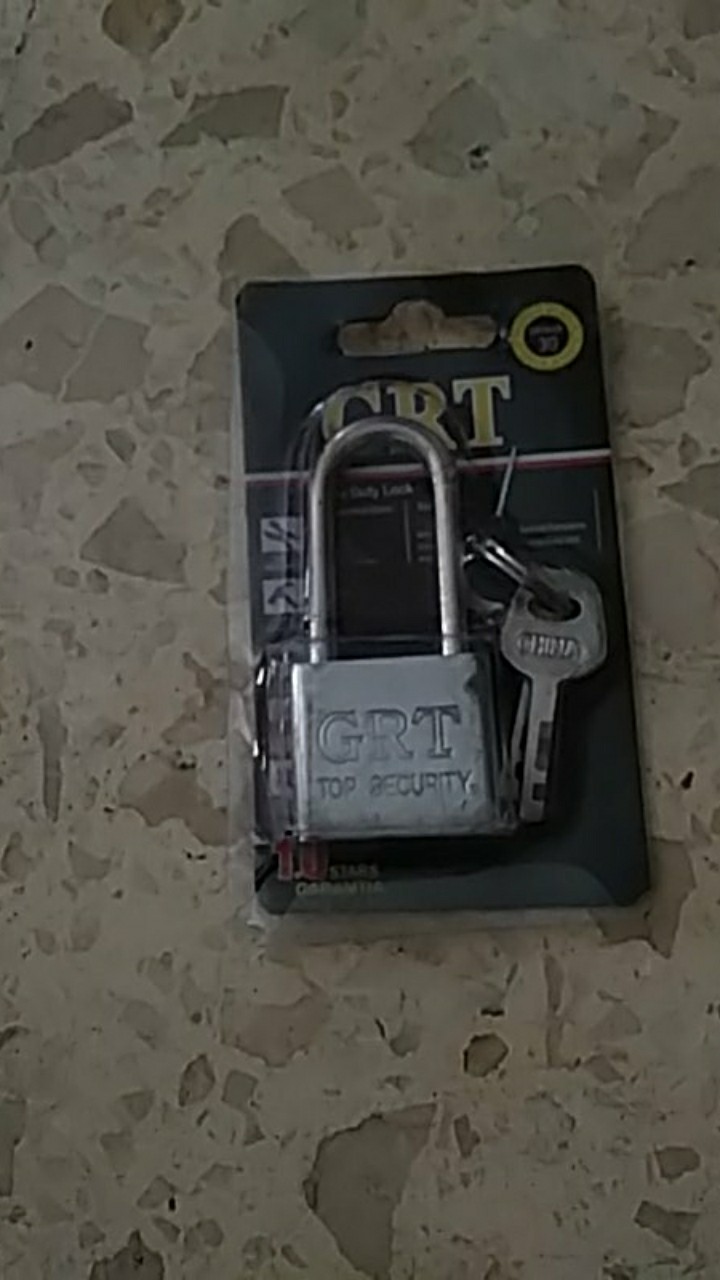 Gembok 30mm Panjang Serba Guna - Kunci Pintu Pagar Disc Cakram & Helm