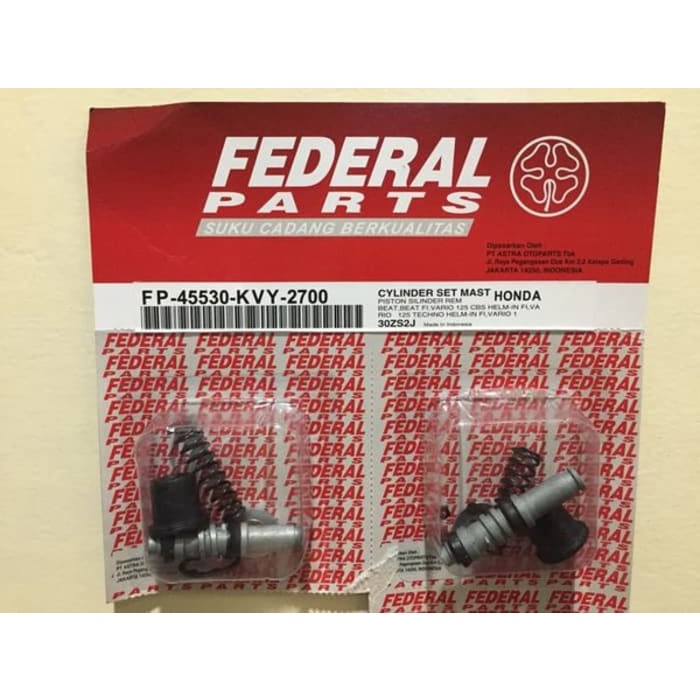Sil Master Rem Depan - Beat Vario Revo Absolute Blade Spacy Scoopy Asli Federal FP-45530-KVY-2700