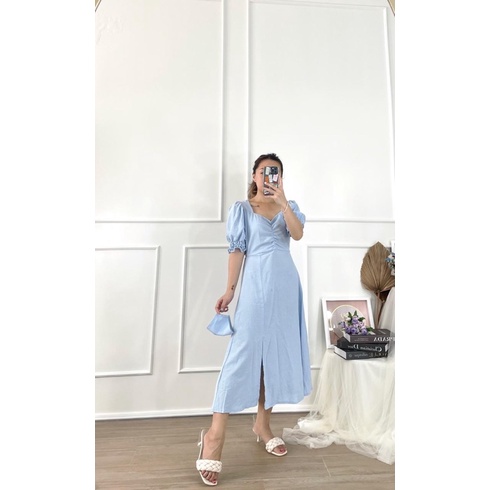 LOVEY PUFFY DRESS wanita