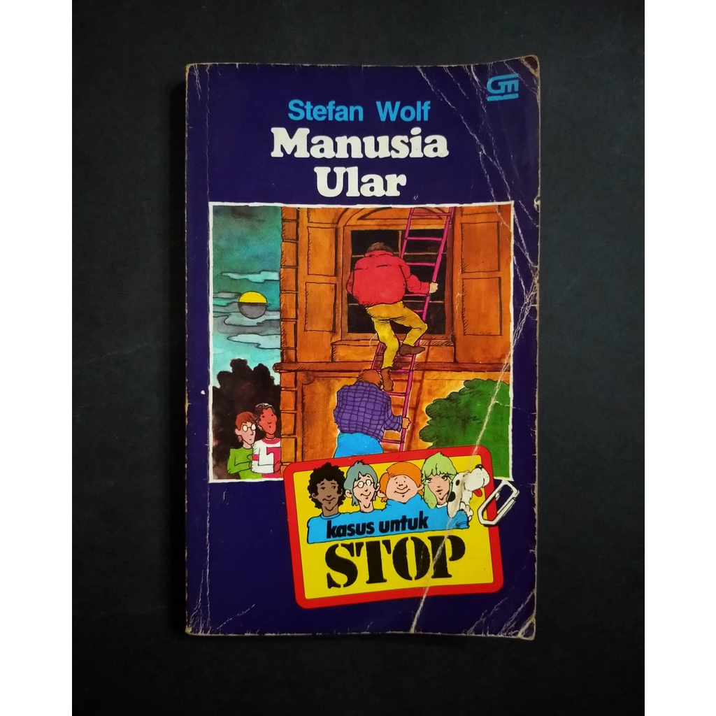 Buku Novel Serial Kasus Untuk STOP No. 14 Manusia Ular