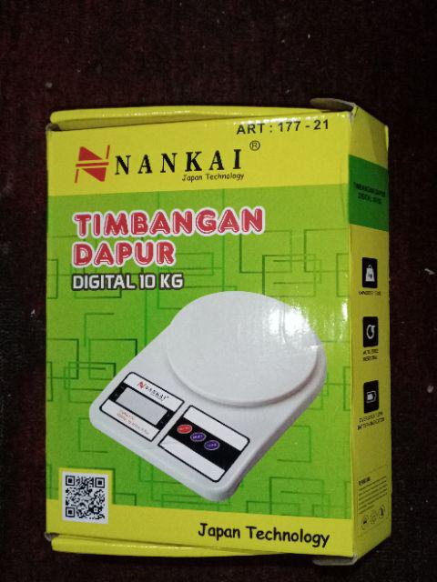 Nankai Timbangan Duduk 10 Kg Digital Timbangan Kue
