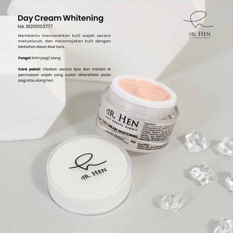 Day Cream Whitening -skincare dR-Hen