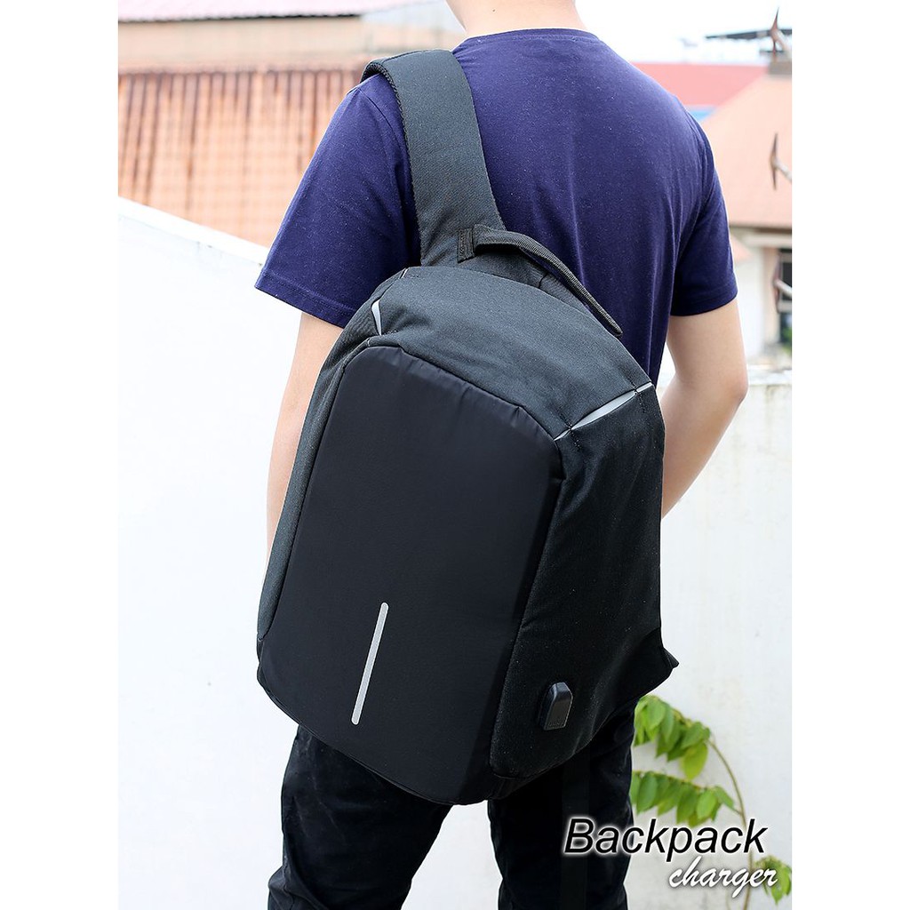 back bag with charger