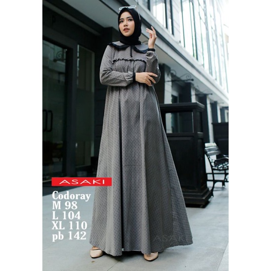 ⭐AUROJA⭐ GAMIS CASUAL ORIGINAL ASAKI  MAYASARI RAISA GALLERY / GAMIS FLANEL