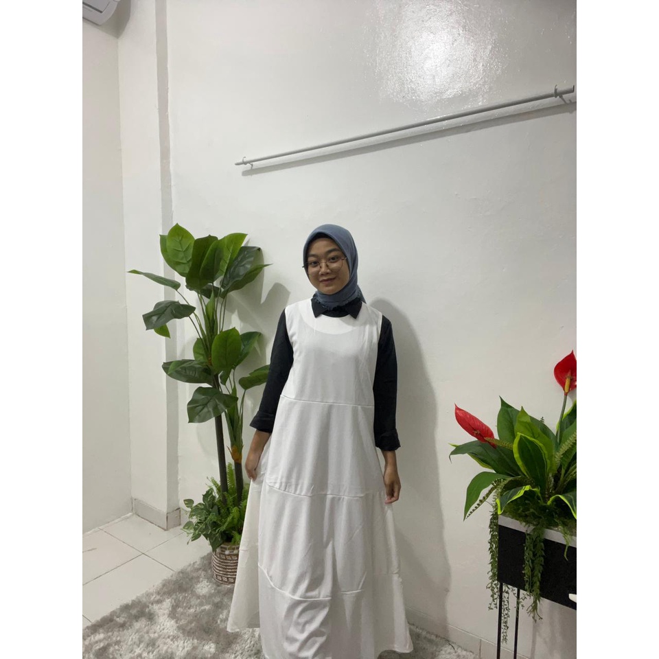 Innap Maxi Crepe - Dress Wanita Tanpa Lengan