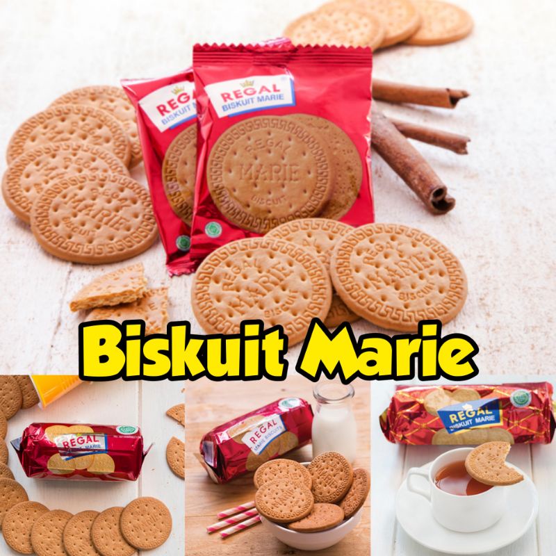 

BISKUIT MARIE REGAL - Snack Camilan Kue Biscuit - TemuPawon