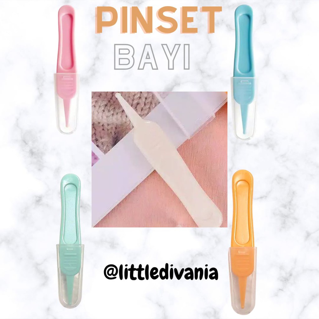PINSET HIDUNG BAYI JEPITAN KOTORAN jepit upil chn nose picker pincet