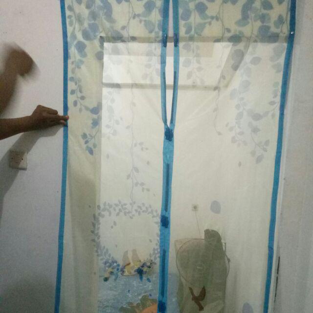 Tirai Magnet Anti Nyamuk Bermotif