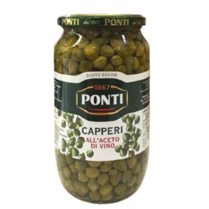 Ponti Capperi ( Original Capers in Wine Vinegar) 700 Gram