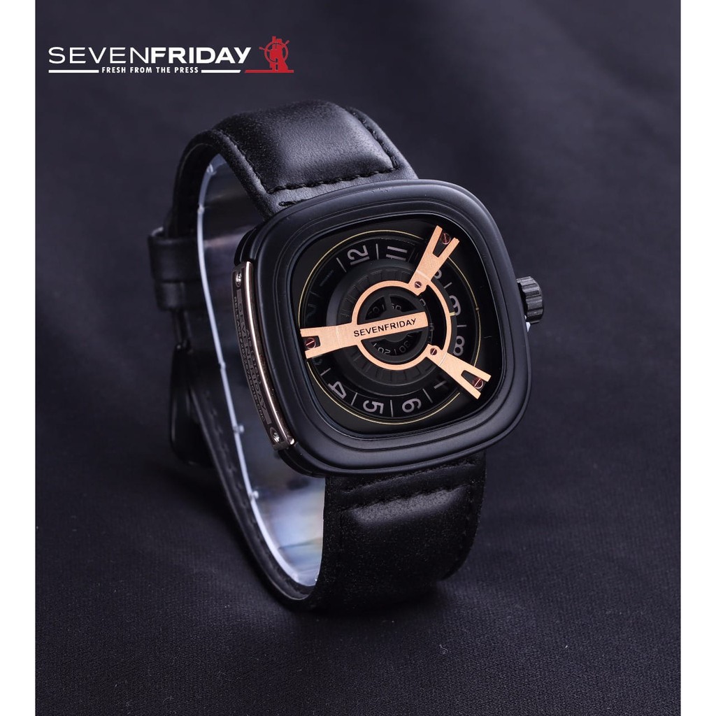 Jam Tangan Pria Seven Friday Tali Kulit
