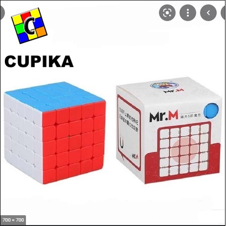 Rubik 5x5 ShengShou Mr.M Magnetic Speed Stickerless Termurah ORI