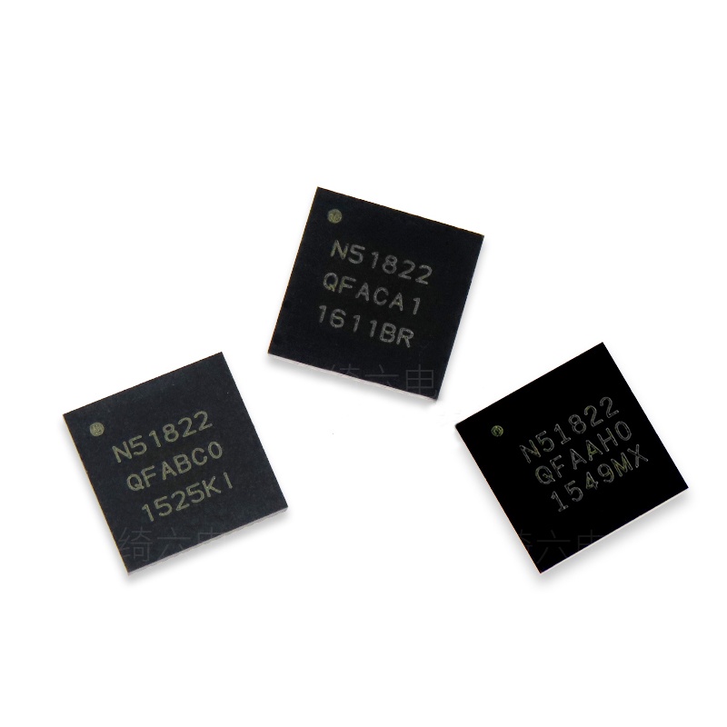 2pcs Ic NRF51822QFAC NRF51822QFAB NRF51822QFAA Packd QFN48