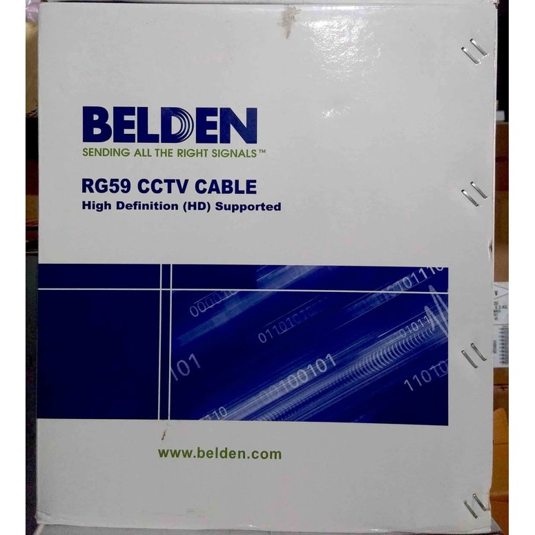 KABEL COAXIAL BELDEN RG59 POWER 9105SL2P ORIGINAL USA 305 M