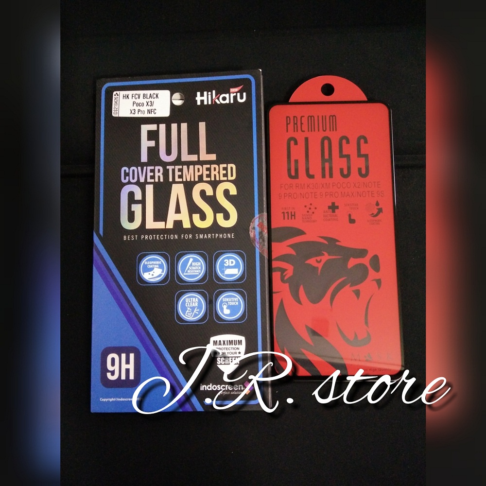 Tempered glass FULL HIKARU xiaomi POCO X3 PRO NFC