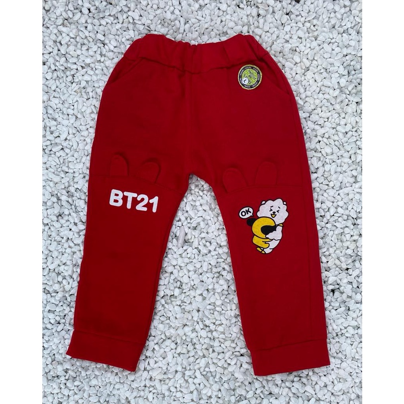 joger/training anak murah lucu BT12 banyak pilihan motif dan warna