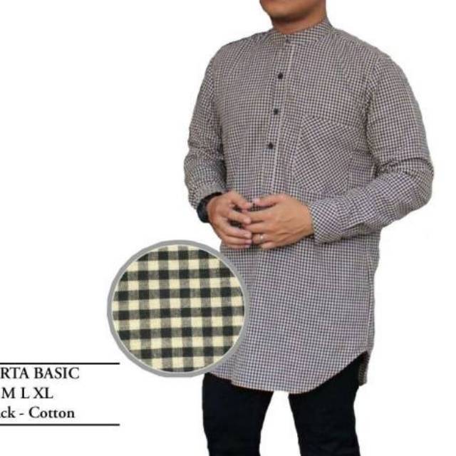  BAJU  KOKO PRIA  KOKO BASIC KOKO PRIA  MODEL KOTAK Shopee 