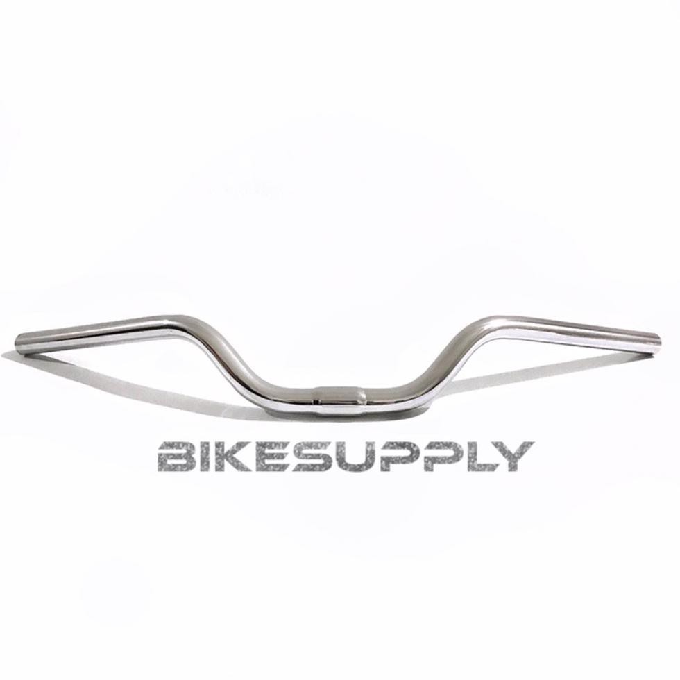 Handlebar Setir Stang Sepeda Mini Trek MTB Fixie Taiwan Standard 25.4 Warna Chrome