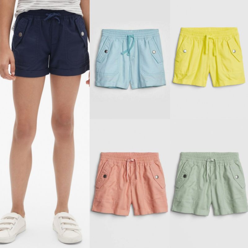 GapKids Girl Cargo Pull On Shorts
