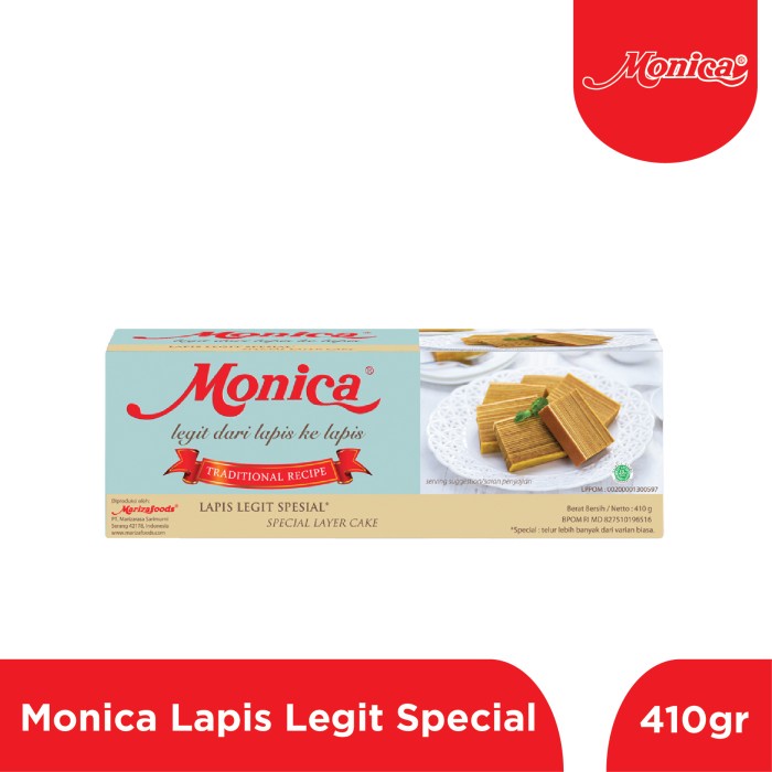 

KERING-KUE- MONICA LEGIT SPECIAL BATANG 410GR -KUE-KERING.