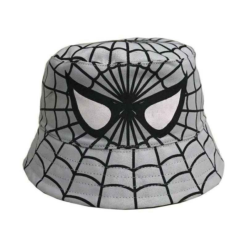 Bucket Sablon Anak Spiderman Full Print / Topi Anak Laki Laki