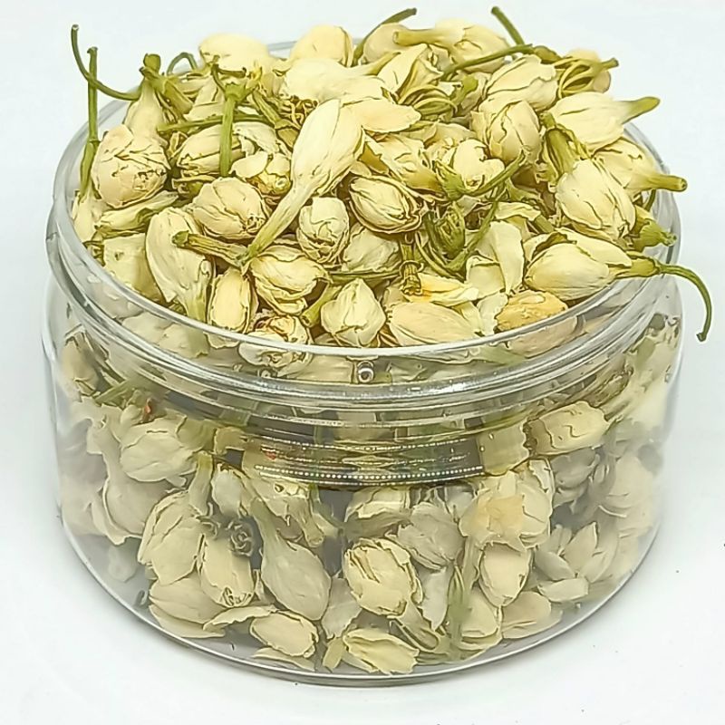 PURE DRIED JASMINE FLOWER TEA TISANE HERBAL DETOX TEH BUNGA