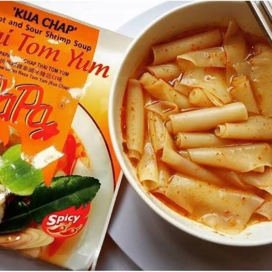 

papa kuachap thai tom yum 50 gr / kua chap tomyam thailand instant