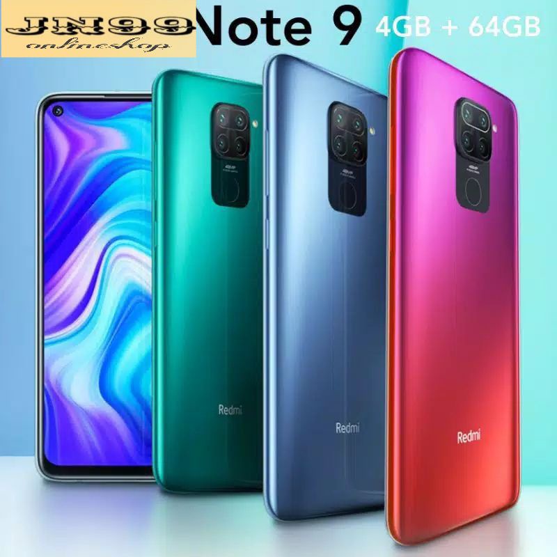 HP XIAOMI REDMI NOTE 9 4/64 GB - XIOMI MI NOT 9 RAM 4GB ROM 64GB RESMI