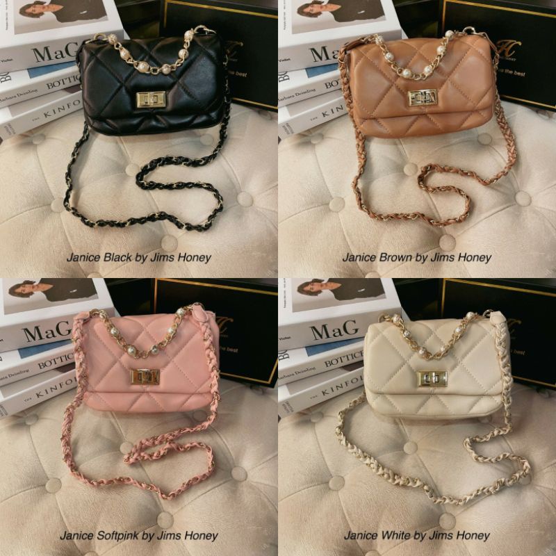 JIMS HONEY JANICE BAG TAS SELEMPANG WANITA (FREE EXCLUSIVE BOX)