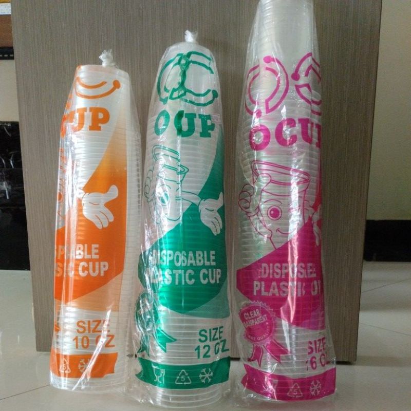 Cup Plastik O'Cup 10oz 12oz 14oz 16oz/Gelas Pentol/Cup plastik/Cup pentol/gelas plastik / gelas minu