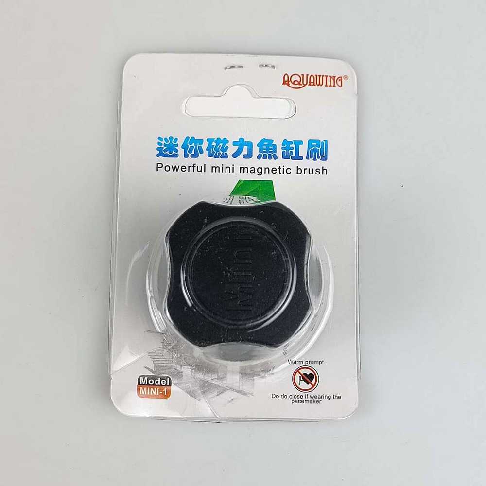 TD-REN Aquawing Sikat Kaca Magnetic Floating Brush Aquarium - WH-02/Mini-1