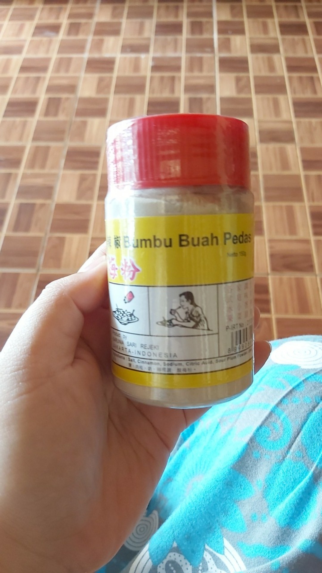 Bumbu Buah Pedas Cap Elang / Garam Buah/ Perasa Buah/ Asam Buah 150g