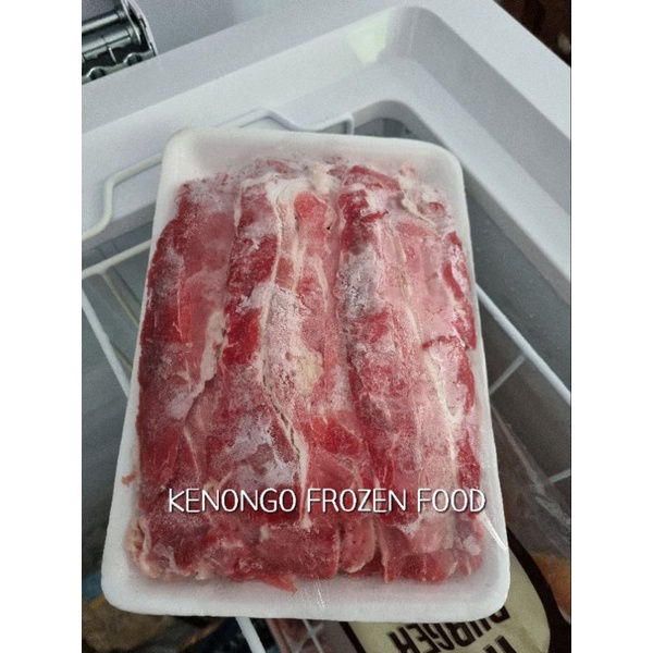 

Beef slice low fat 500 gram