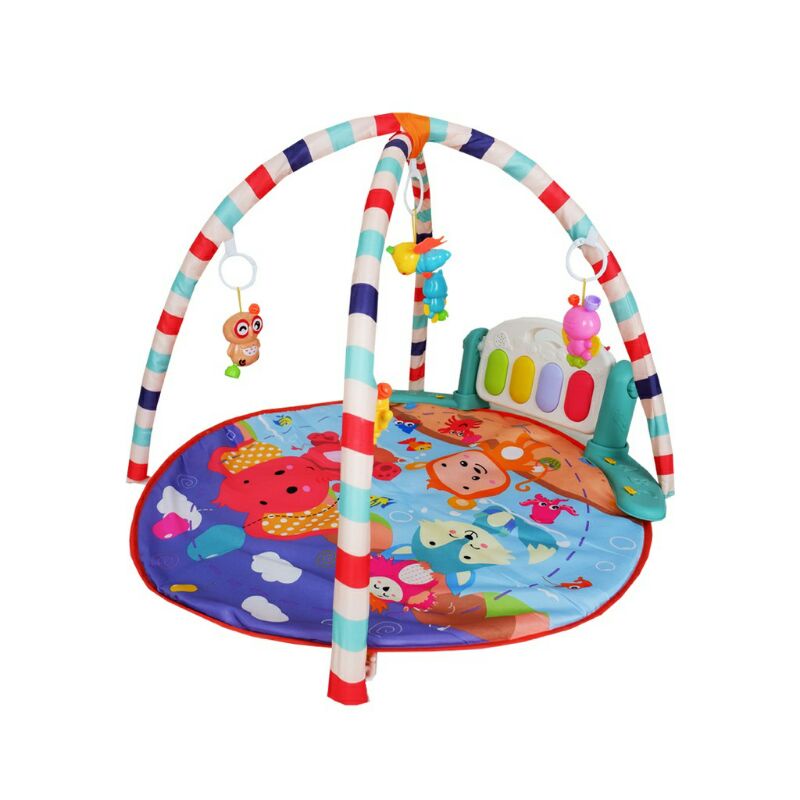 Playgym Mainan Bayi Playmate Piano Babygym Versi Bulat Kualitas Import